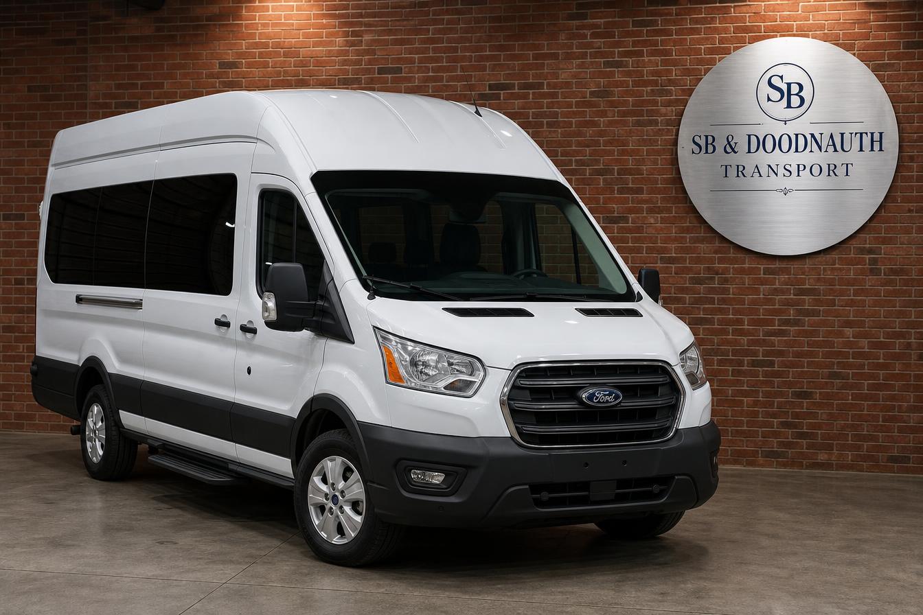 Ford Transit 350 front view