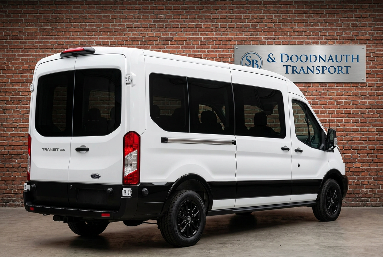 Ford Transit 350 rear view